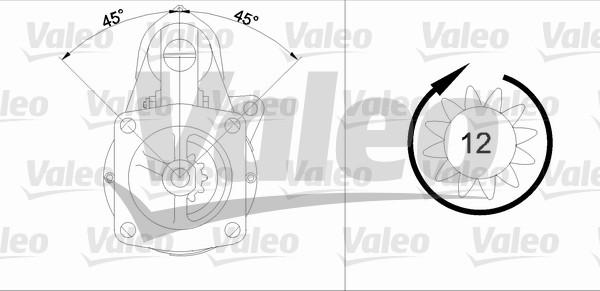 Valeo 455509 - Démarreur cwaw.fr