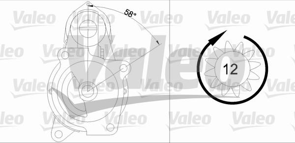 Valeo 455503 - Démarreur cwaw.fr