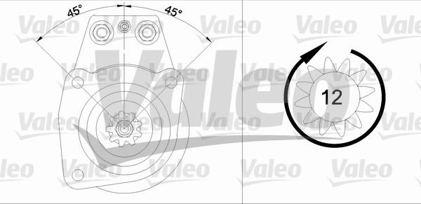 Valeo 455502 - Démarreur cwaw.fr