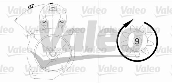 Valeo 455516 - Démarreur cwaw.fr