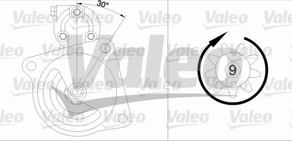 Valeo 455518 - Démarreur cwaw.fr