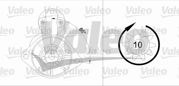 Valeo 455584 - Démarreur cwaw.fr