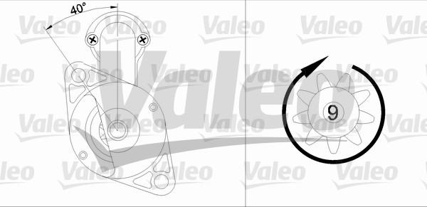 Valeo 455585 - Démarreur cwaw.fr