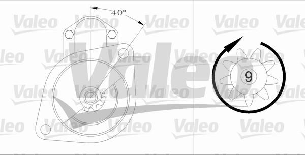 Valeo 455581 - Démarreur cwaw.fr