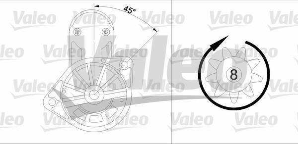 Valeo 455583 - Démarreur cwaw.fr