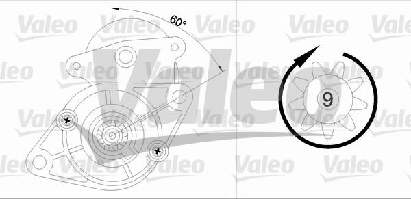 Valeo 455587 - Démarreur cwaw.fr