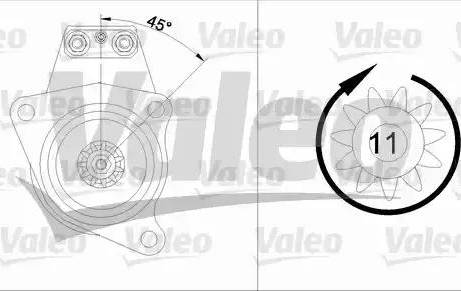 Valeo 455539 - Démarreur cwaw.fr