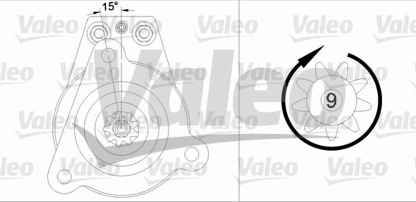 Valeo 455530 - Démarreur cwaw.fr