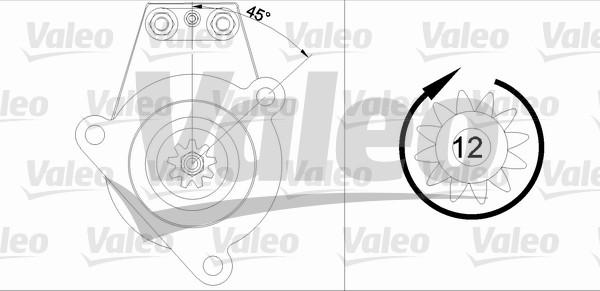 Valeo 455538 - Démarreur cwaw.fr