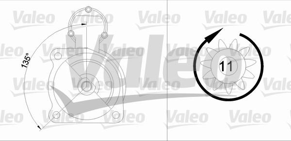 Valeo 455525 - Démarreur cwaw.fr