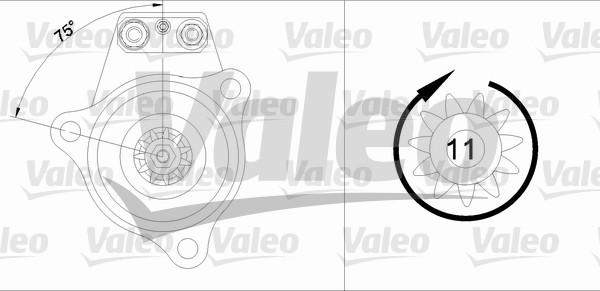 Valeo 455523 - Démarreur cwaw.fr