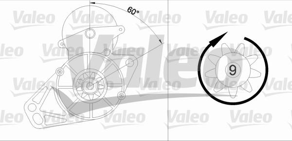 Valeo 455579 - Démarreur cwaw.fr