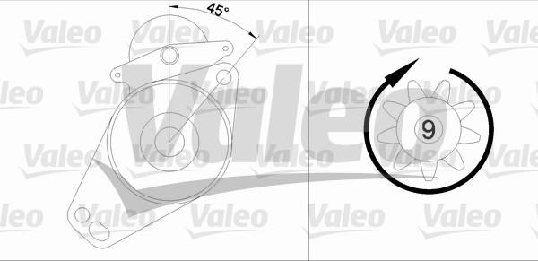 Valeo 455576 - Démarreur cwaw.fr