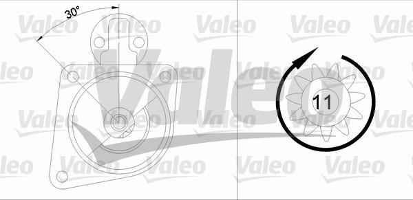 Valeo 455571 - Démarreur cwaw.fr