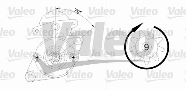 Valeo 455578 - Démarreur cwaw.fr