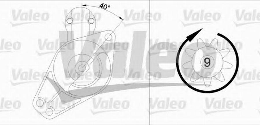 Valeo 455573 - Démarreur cwaw.fr