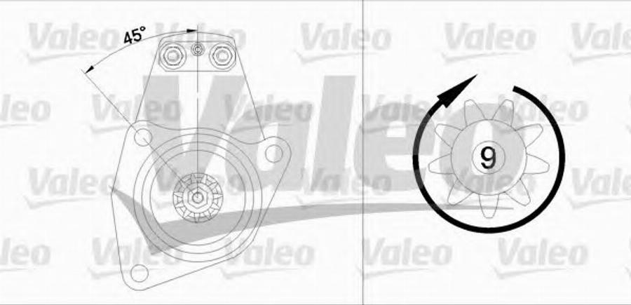 Valeo 455615 - Démarreur cwaw.fr