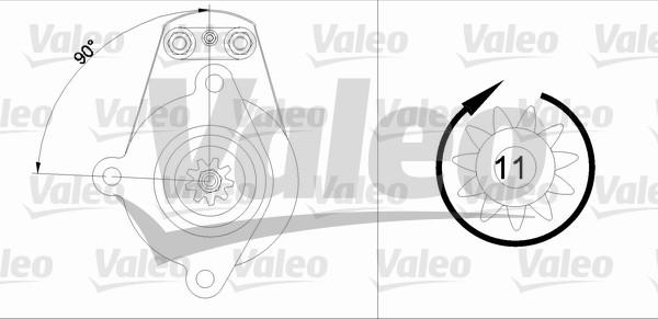 Valeo 455616 - Démarreur cwaw.fr