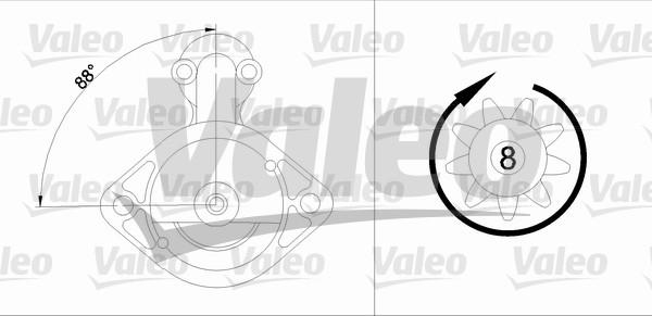 Valeo 455613 - Démarreur cwaw.fr