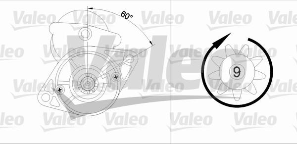 Valeo 455612 - Démarreur cwaw.fr