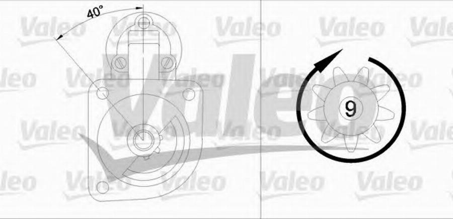 Valeo 455617 - Démarreur cwaw.fr