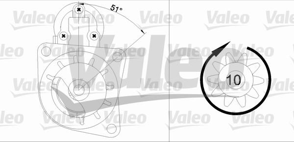 Valeo 455684 - Démarreur cwaw.fr