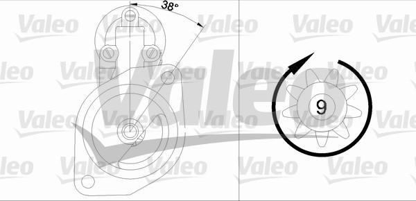 Valeo 455686 - Démarreur cwaw.fr