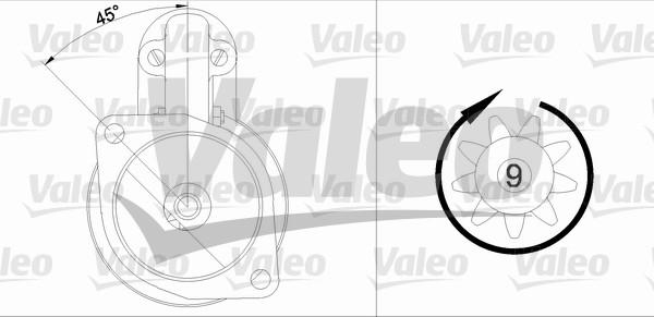 Valeo 455681 - Démarreur cwaw.fr