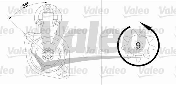 Valeo 455625 - Démarreur cwaw.fr