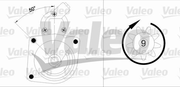 Valeo 455626 - Démarreur cwaw.fr