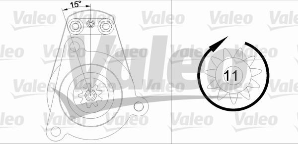 Valeo 455620 - Démarreur cwaw.fr