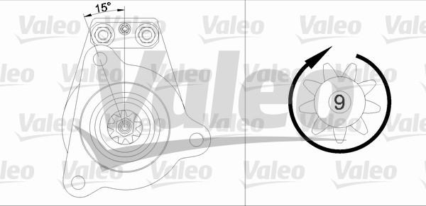 Valeo 455623 - Démarreur cwaw.fr