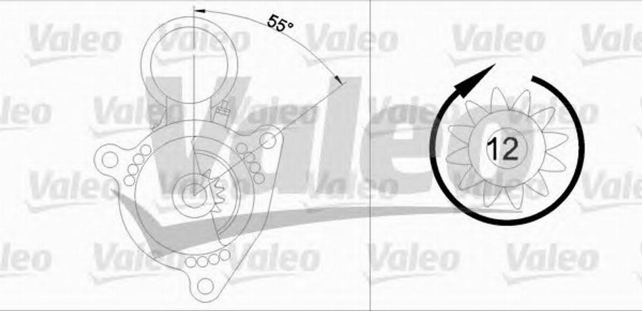 Valeo 455627 - Démarreur cwaw.fr