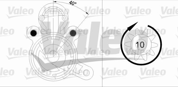 Valeo 455890 - Démarreur cwaw.fr