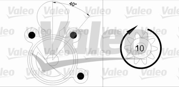 Valeo 455891 - Démarreur cwaw.fr