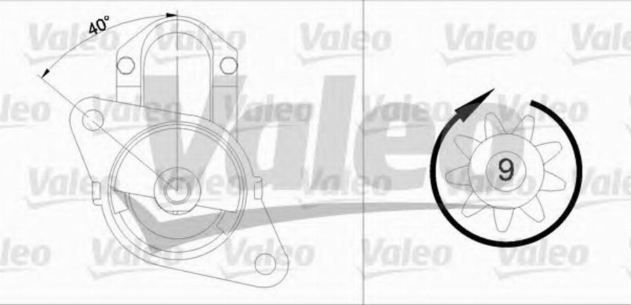 Valeo 455897 - Démarreur cwaw.fr