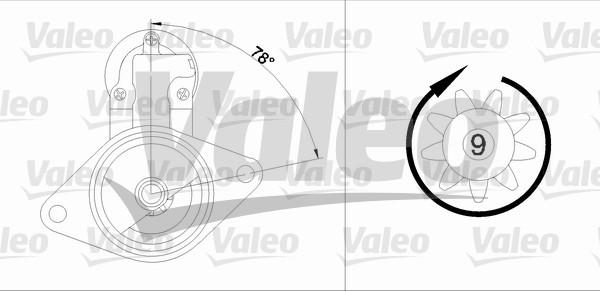 Valeo 455885 - Démarreur cwaw.fr