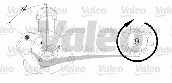 Valeo 455886 - Démarreur cwaw.fr