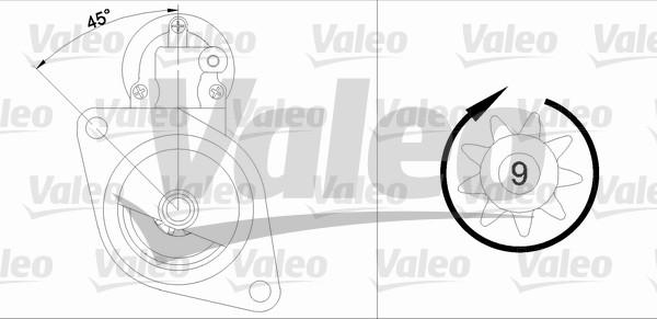 Valeo 455888 - Démarreur cwaw.fr