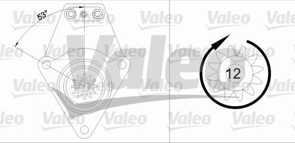 Valeo 455871 - Démarreur cwaw.fr