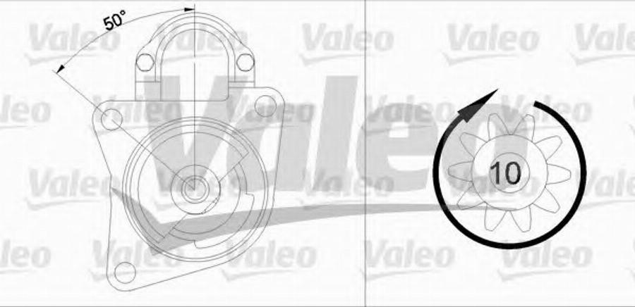 Valeo 455878 - Démarreur cwaw.fr