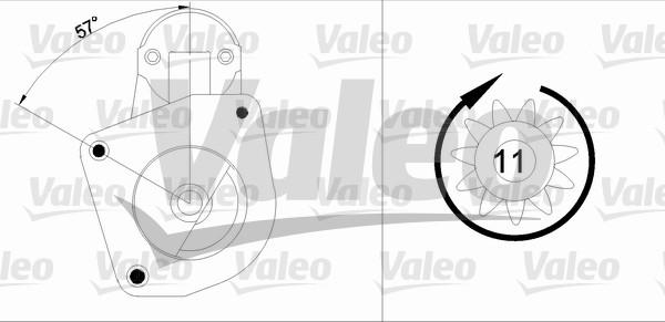 Valeo 455872 - Démarreur cwaw.fr