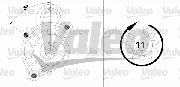 Valeo 455749 - Démarreur cwaw.fr