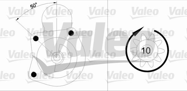 Valeo 455746 - Démarreur cwaw.fr