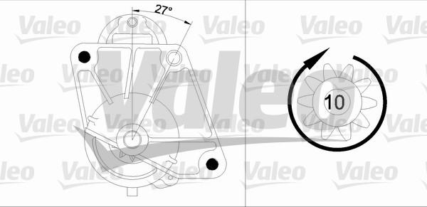 Valeo 455741 - Démarreur cwaw.fr