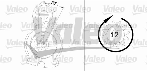 Valeo 455742 - Démarreur cwaw.fr