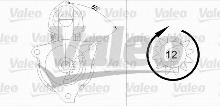 Valeo 455750 - Démarreur cwaw.fr