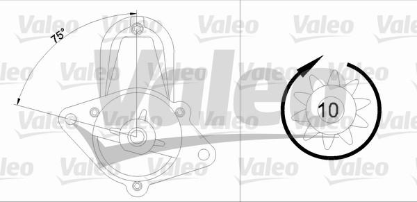 Valeo 455700 - Démarreur cwaw.fr