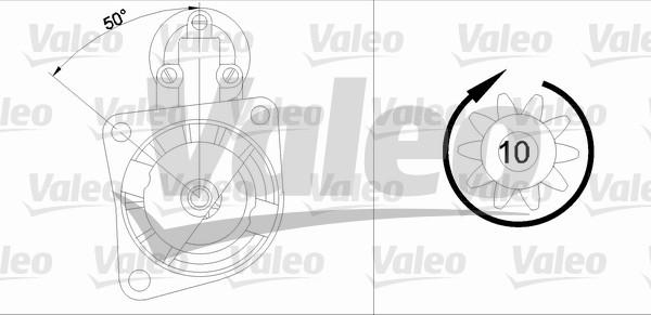 Valeo 455774 - Démarreur cwaw.fr