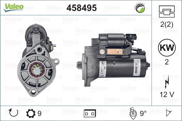 Valeo 458495 - Démarreur cwaw.fr